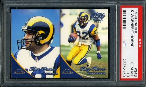 1999 Pacific #343 Kurt Warner PSA 10 #27262169