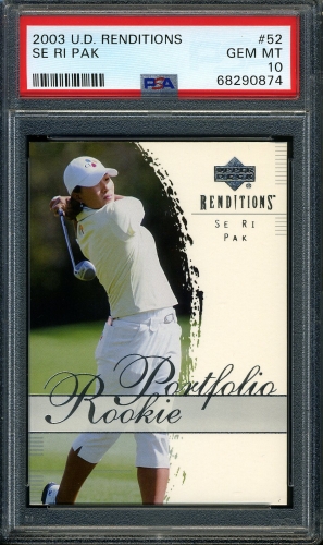 2003 Upper Deck Renditions #52 Se Ri Pak PSA 10 #68290874