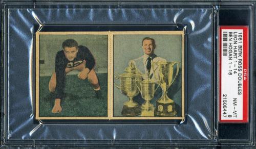 1951 Berk Ross Panels #1-16 Ben Hogan PSA 8 #21505447