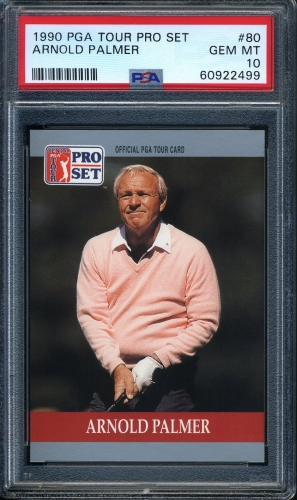 1990 Pro Set #080 Arnold Palmer PSA 10 #60922499