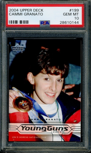 2004 Upper Deck #199 Cammi Granato PSA 10 #28610144