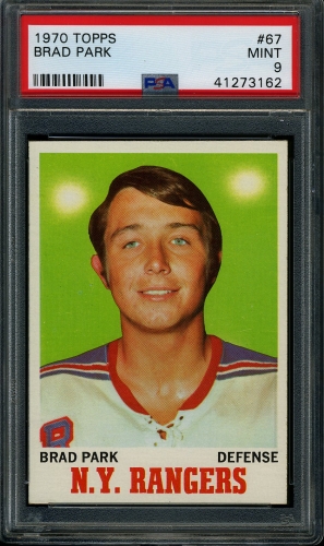 1970 Topps #067 Brad Park PSA 9 #41273162