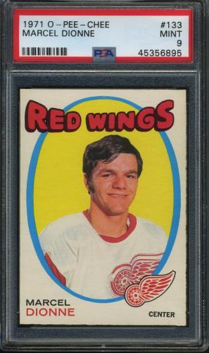 1971 O-Pee-Chee #133 Marcel Dionne PSA 9 #45356895