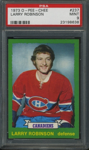 1973 O-Pee-Chee #237 Larry Robinson PSA 9 #23198638