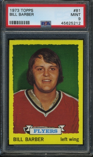 1973 Topps #081 Bill Barber PSA 9 #45625212