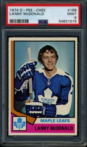 1974 O-Pee-Chee #168 Lanny McDonald PSA 9 #54831079