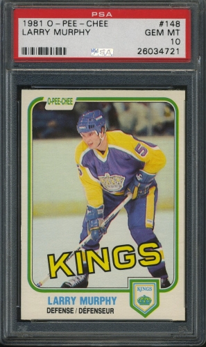 1981 O-Pee-Chee #148 Larry Murphy PSA 10 #26034721