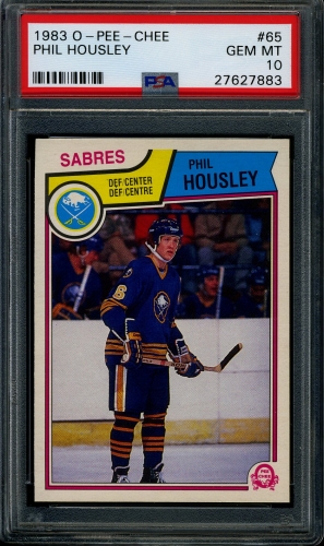 1983 O-Pee-Chee #065 Phil Housley PSA 10 #27627883