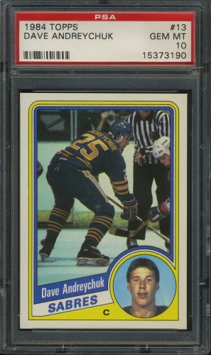 1984 Topps #013 Dave Andreychuk PSA 10 #15373190