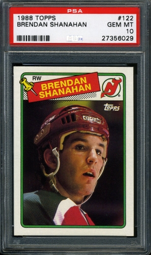 1988 Topps #122 Brendan Shanahan PSA 10 #27356029