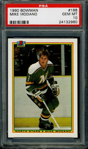 1990 Bowman #188 Mike Modano PSA 10 #24132960