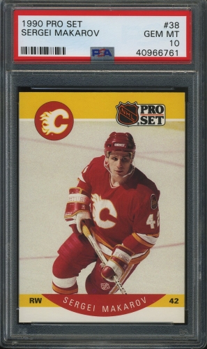 1990 Pro Set #038 Sergei Makarov PSA 10 #40966761