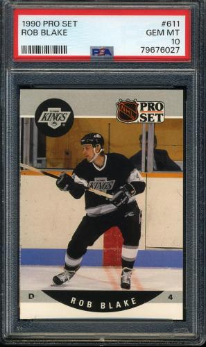 1990 Pro Set #611 Rob Blake PSA 10 #79676027