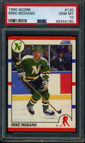 1990 Score #120 Mike Modano PSA 10 #49344190