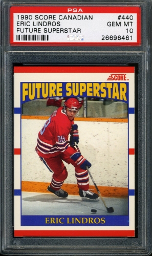 1990 Score Canadian #440 Eric Lindros PSA 10 #26696461
