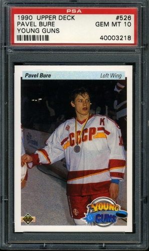 1990 Upper Deck #526 Pavel Bure PSA 10 #40003218