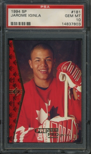 1994 SP #181 Jarome Iginla PSA 10 #14837803