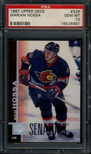 1997 Upper Deck #326 Marian Hossa PSA 10 #16425691
