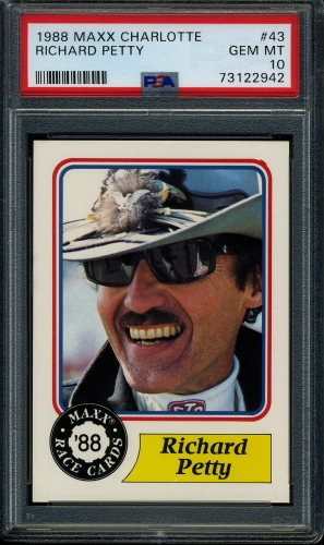 1988 Maxx Charlotte #043 Richard Petty PSA 10 #73122942