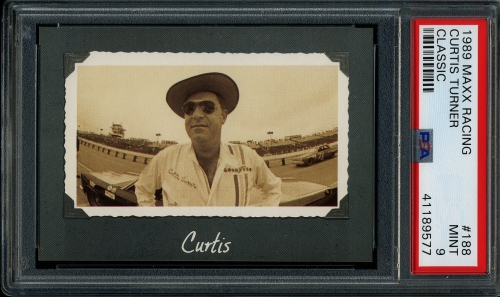 1989 Maxx #188 Curtis Turner PSA 9 #41189577