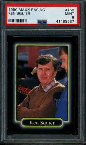 1990 Maxx #158 Ken Squier PSA 9 #41189587