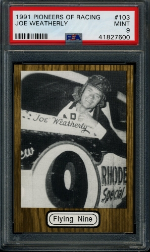 1991 Pioneers of Racing #103 Joe Weatherly PSA 9 #41827600