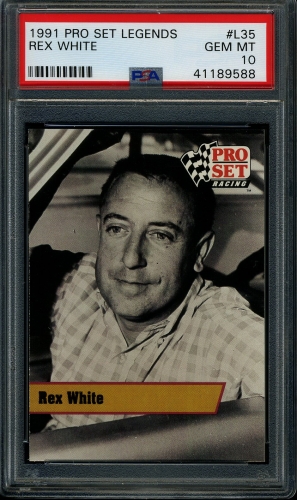 1991 Pro Set Legends #L35 Rex White PSA 10 #41189588