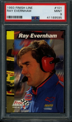 1993 Finish Line #101 Ray Evernham PSA 9 #41189595