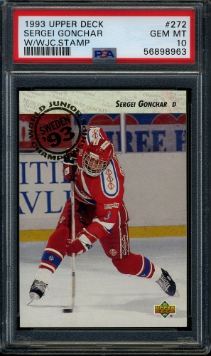 1993 Upper Deck #272 Sergei Gonchar PSA 10 #56898963