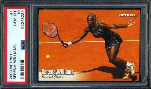 2003 NetPro #1 Serena Willams PSA 10 #62248229